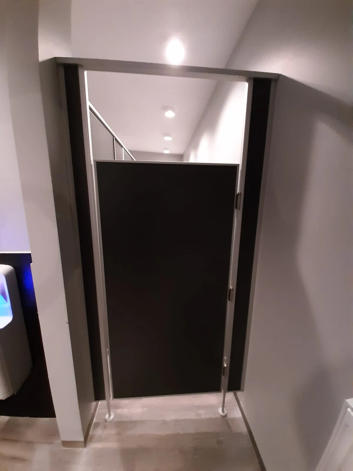 Pendeltür schwarz Serie TF