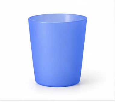 Zahnputzbecher in Mittelblau